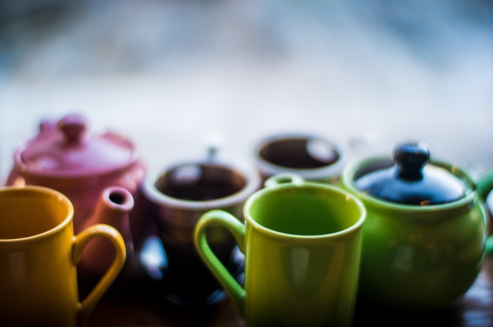 rainbow tea &amp; teapots